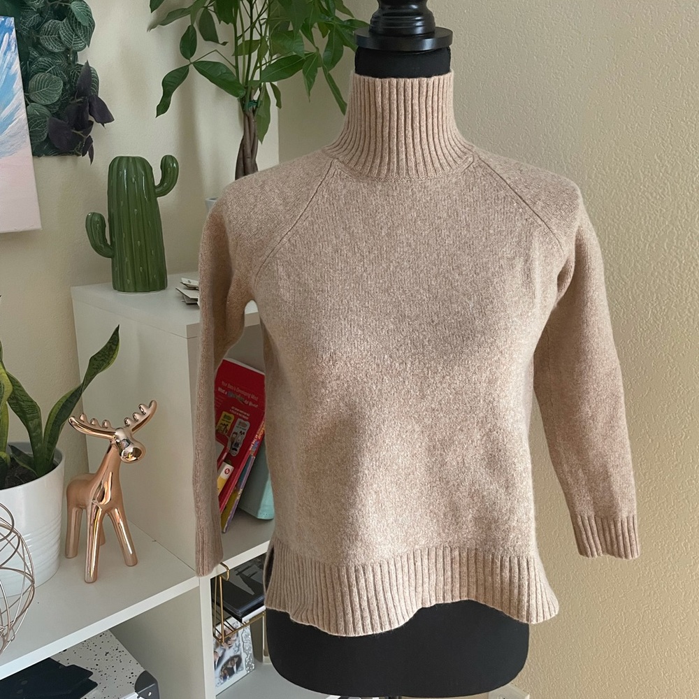 Wool Beige Sweater
